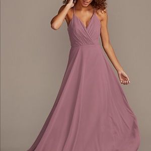 David’s Bridal Quartz Bridesmaid Dress